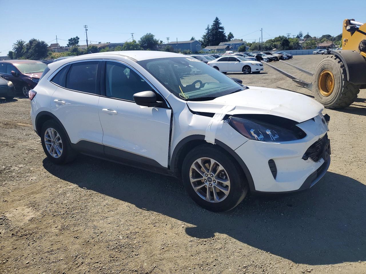 2022 Ford Escape Se White vin: 1FMCU0G67NUB63204