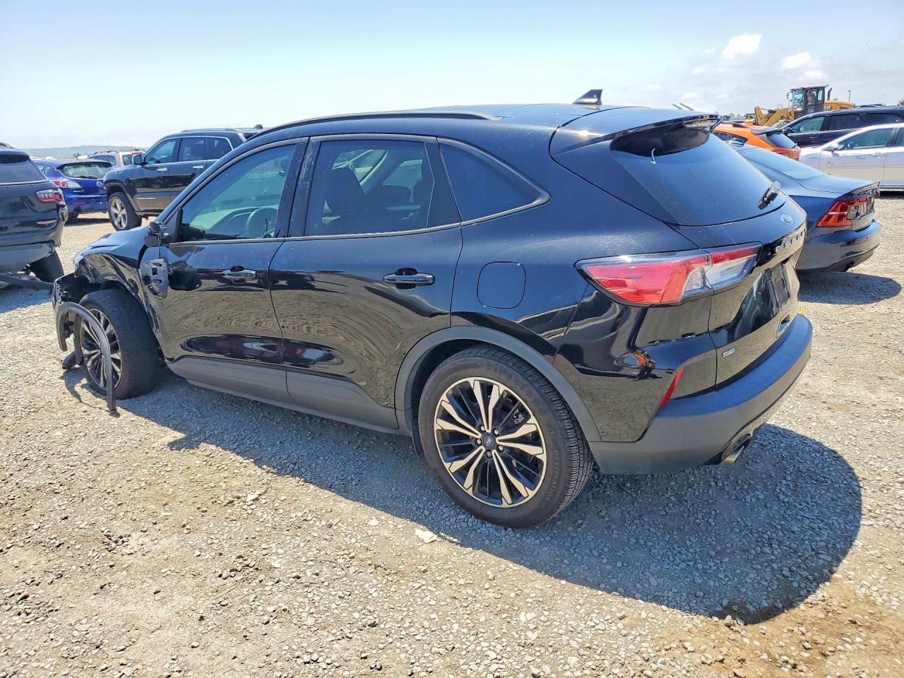2021 Ford Escape Se Gray vin: 1FMCU0G69MUA28420