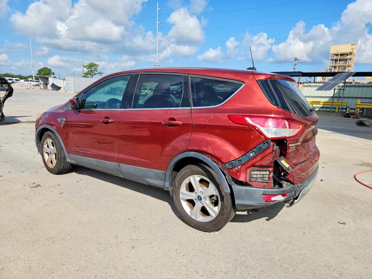 2015 Ford Escape Se Red vin: 1FMCU0G70FUA57171