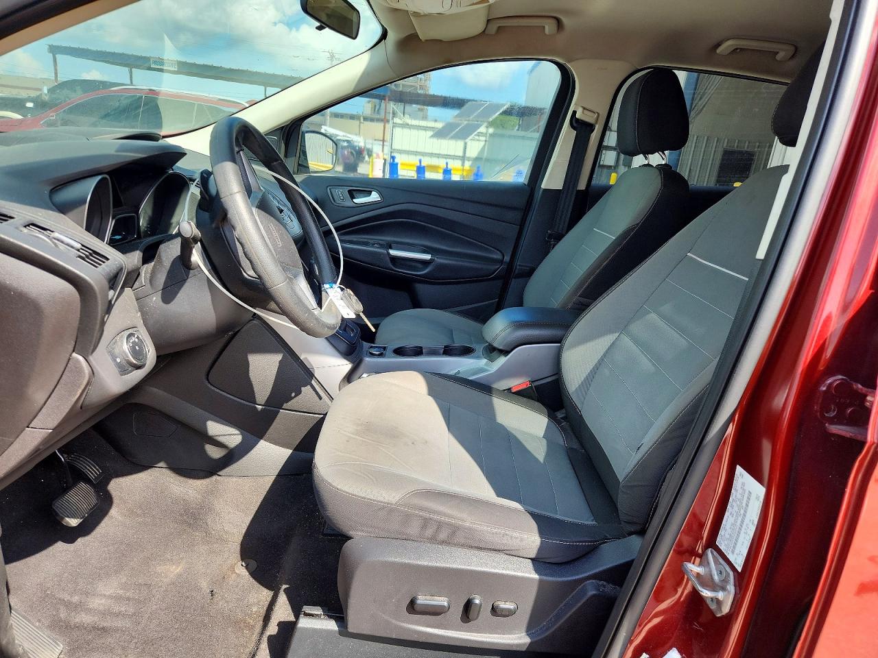 2015 Ford Escape Se Red vin: 1FMCU0G70FUA57171