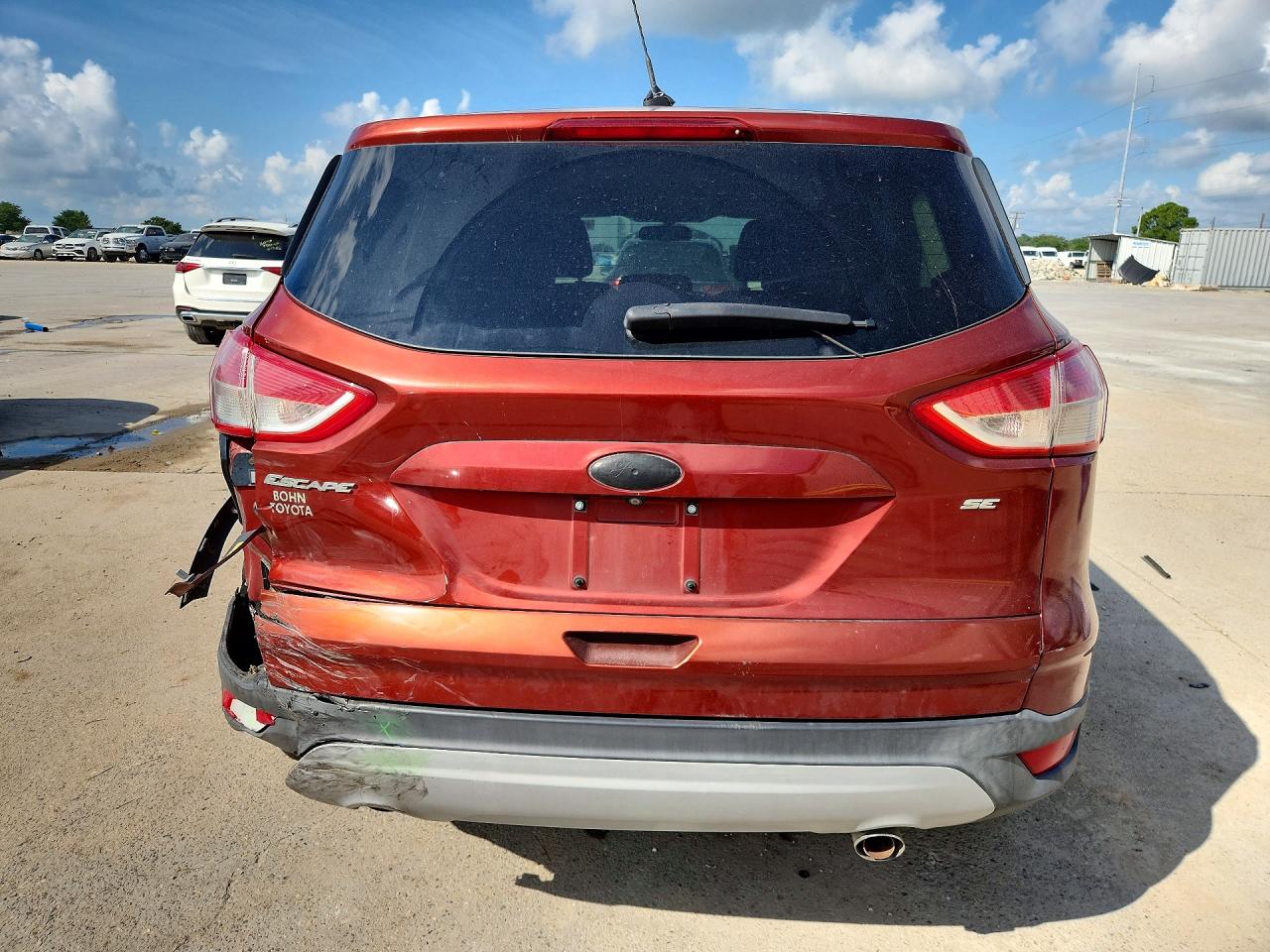 2015 Ford Escape Se Red vin: 1FMCU0G70FUA57171