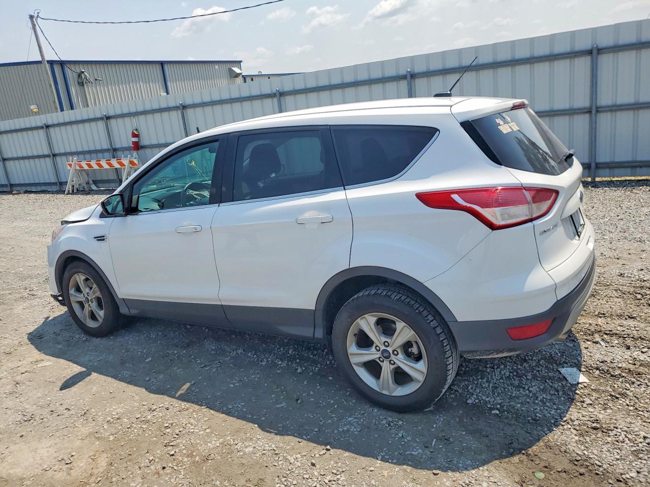 2015 Ford Escape Se White vin: 1FMCU0G70FUA87464