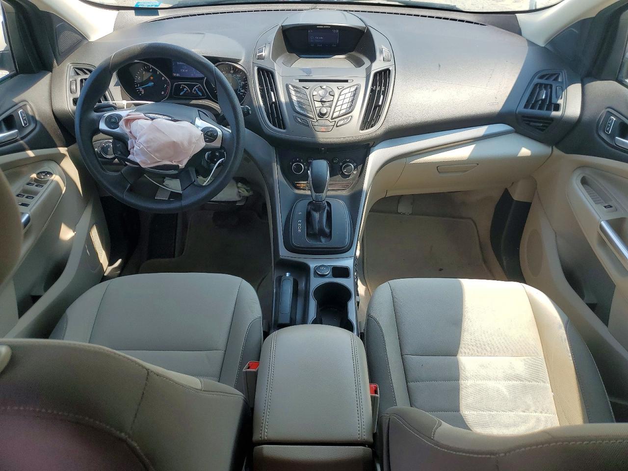 2015 Ford Escape Se White vin: 1FMCU0G70FUA87464