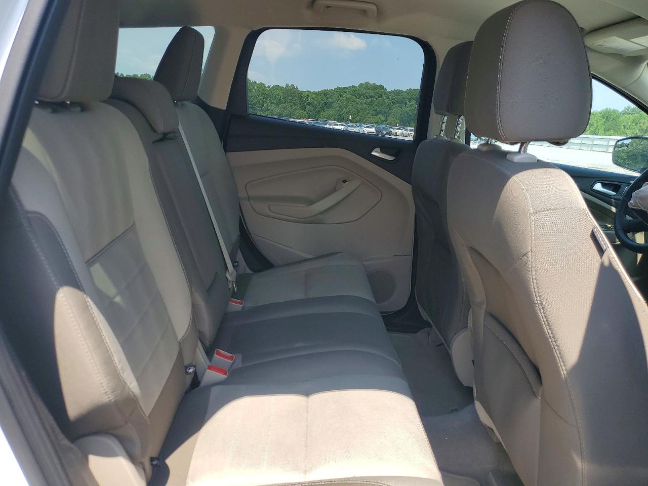2015 Ford Escape Se White vin: 1FMCU0G70FUA87464