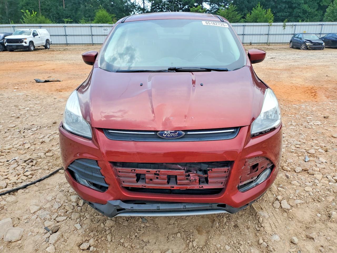 2015 Ford Escape Se Red vin: 1FMCU0G70FUC60285