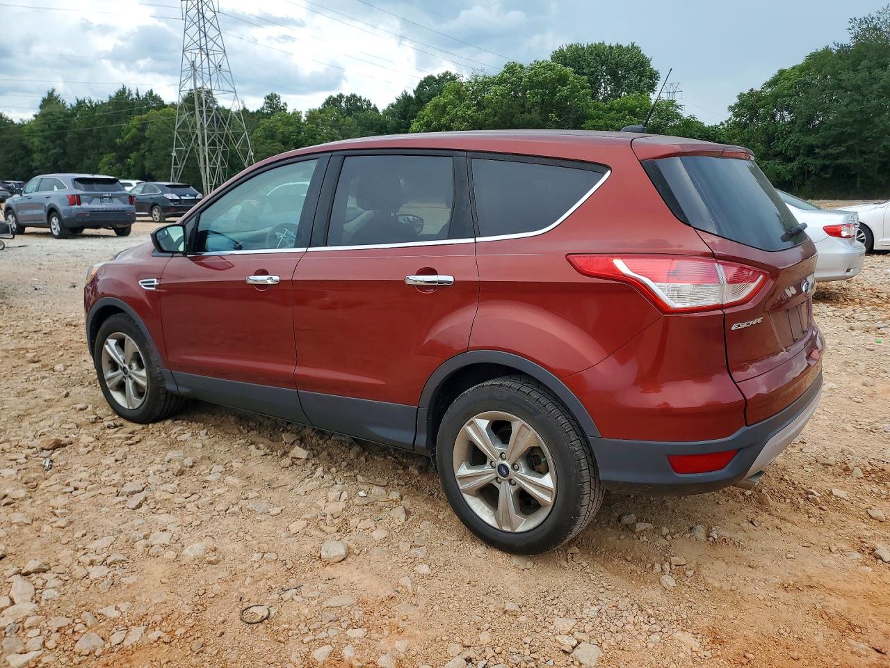 2015 Ford Escape Se Red vin: 1FMCU0G70FUC60285