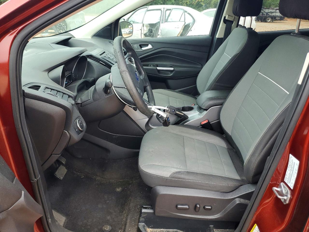 2015 Ford Escape Se Red vin: 1FMCU0G70FUC60285