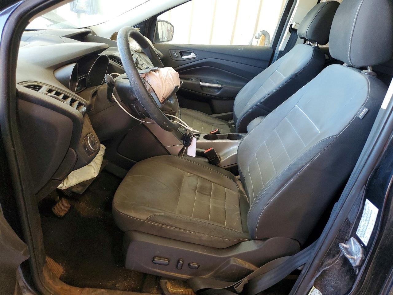 2015 Ford Escape Se Black vin: 1FMCU0G70FUC61811