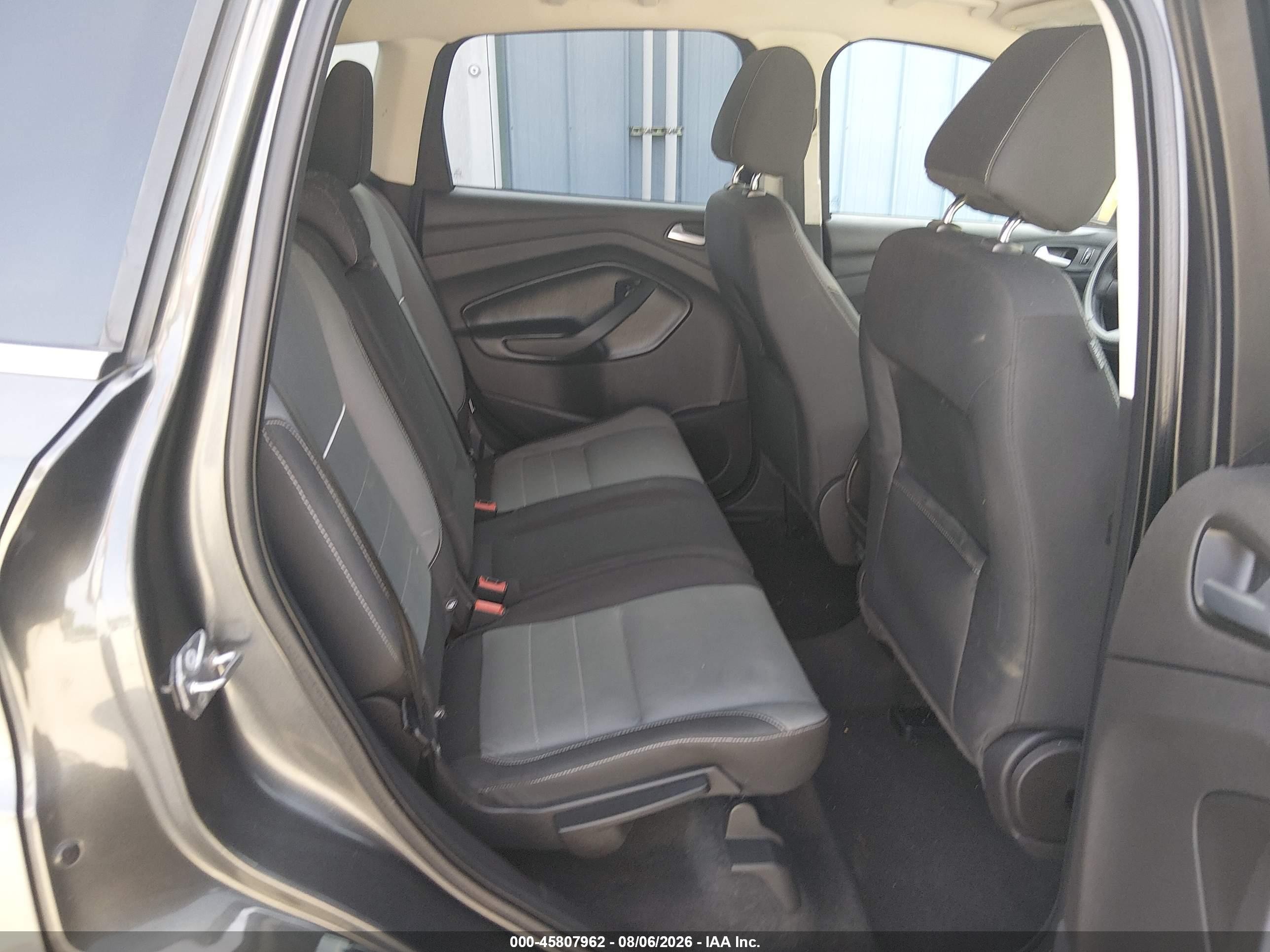 2015 Ford Escape Se Gray vin: 1FMCU0G71FUA50231