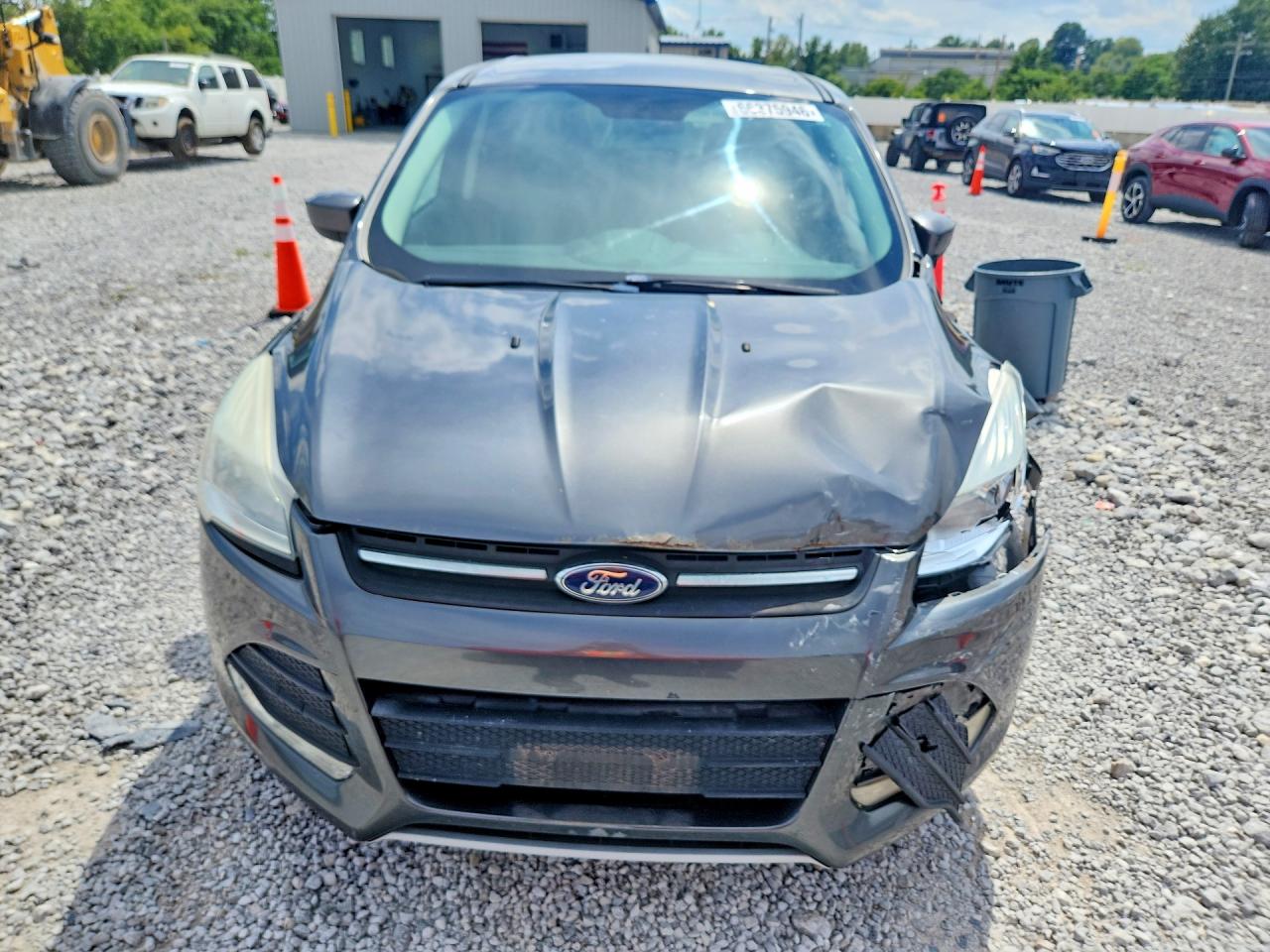 2015 Ford Escape Se Gray vin: 1FMCU0G71FUC20216