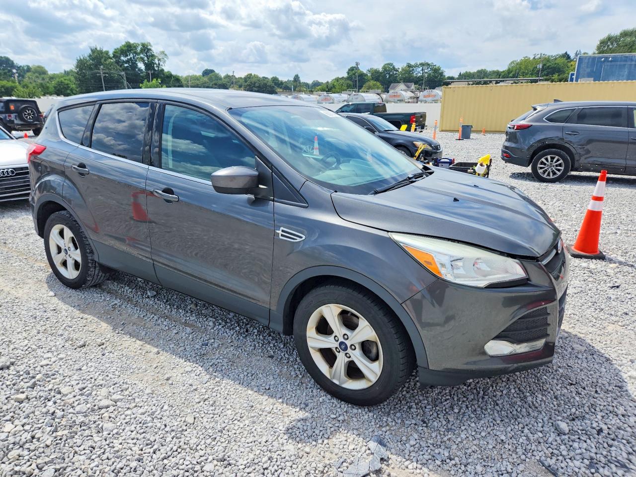 2015 Ford Escape Se Gray vin: 1FMCU0G71FUC20216