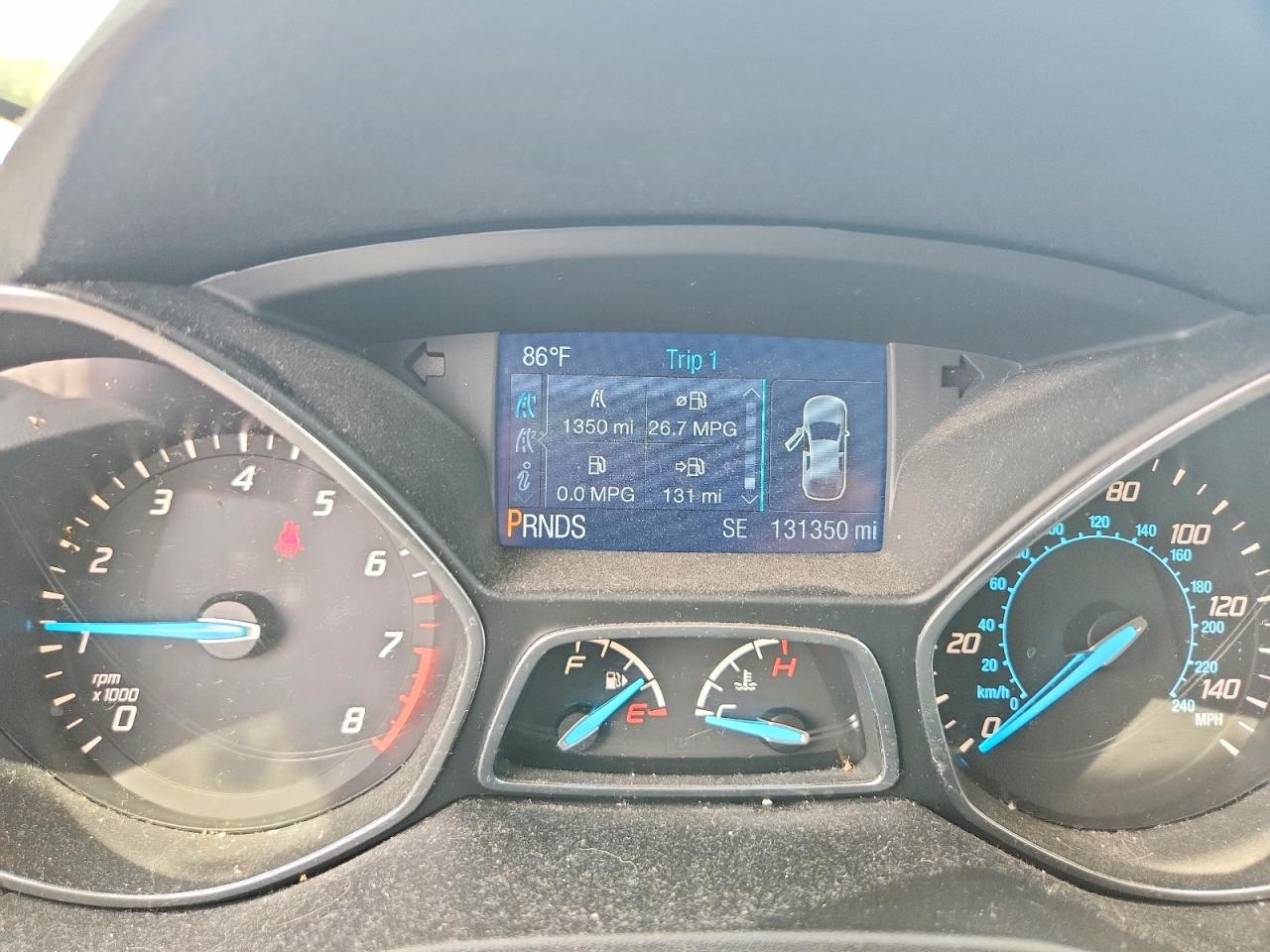 2015 Ford Escape Se Gray vin: 1FMCU0G71FUC20216