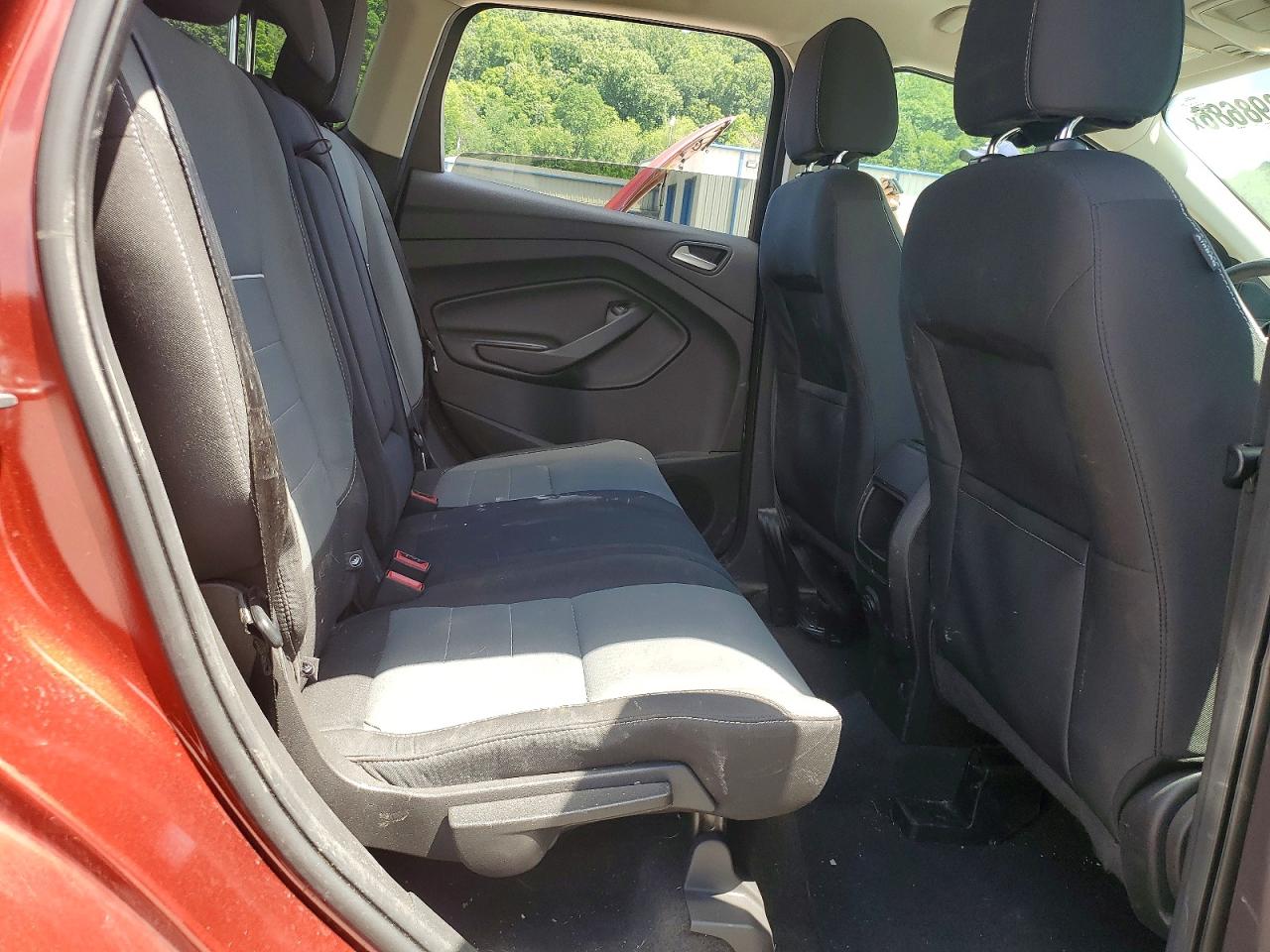 2015 Ford Escape Se Red vin: 1FMCU0G71FUC77015