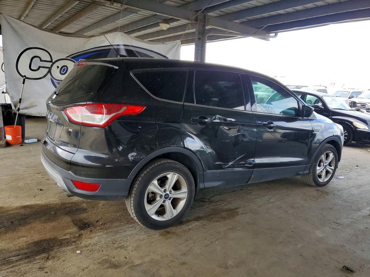 2015 Ford Escape Se Black vin: 1FMCU0G71FUC78715