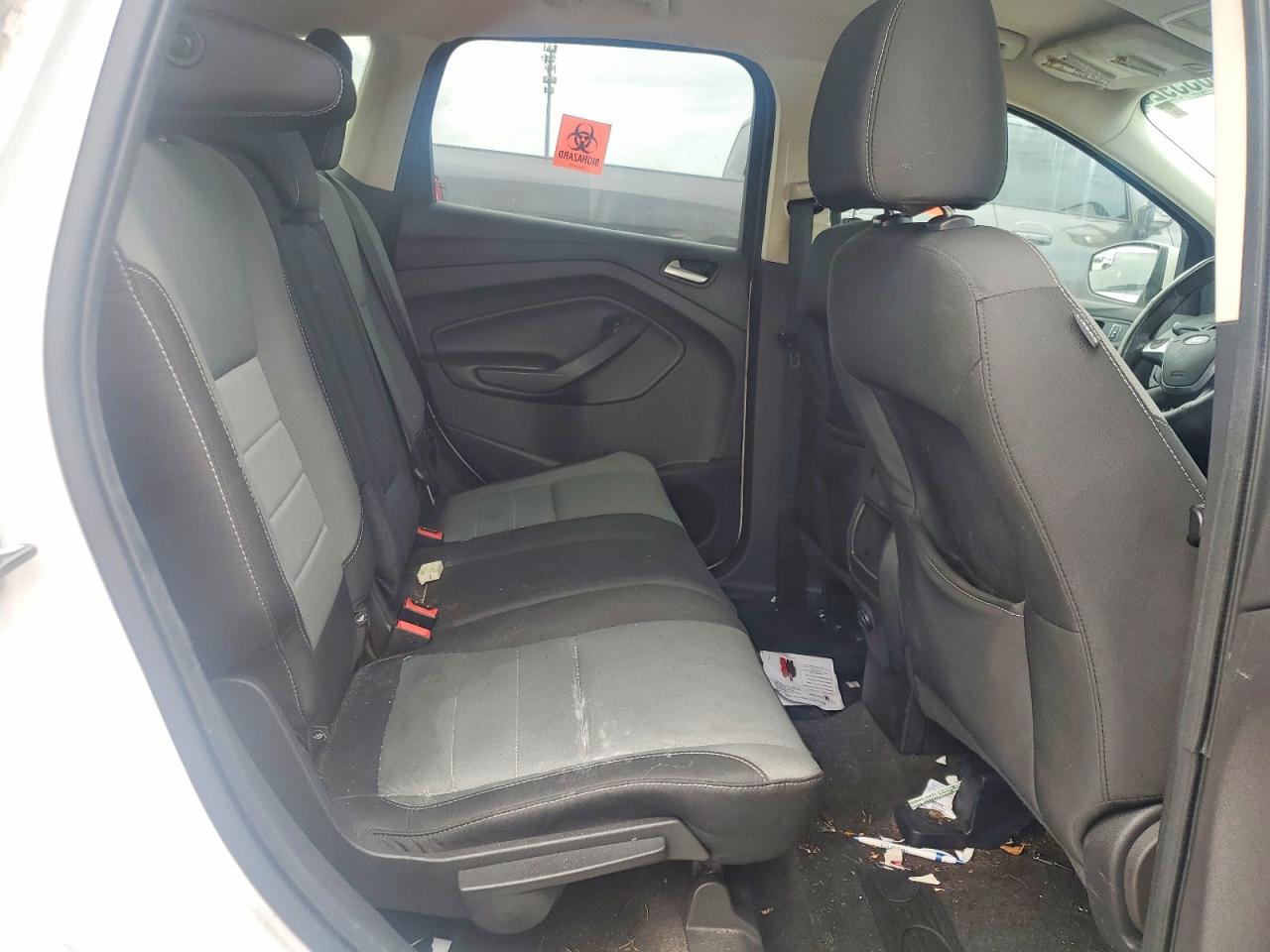 2016 Ford Escape Se White vin: 1FMCU0G71GUA59027