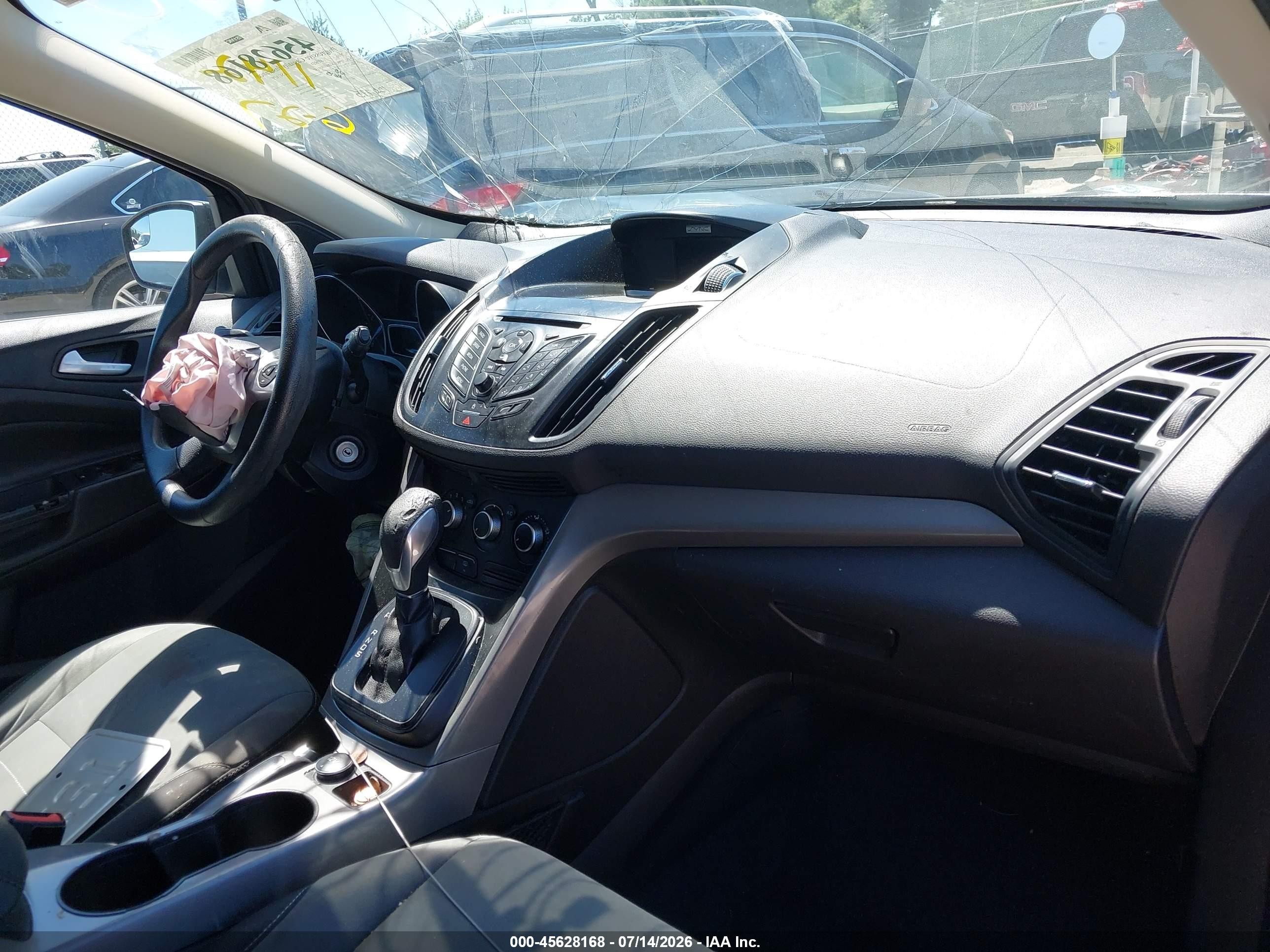 2016 Ford Escape Se Black vin: 1FMCU0G71GUB51142