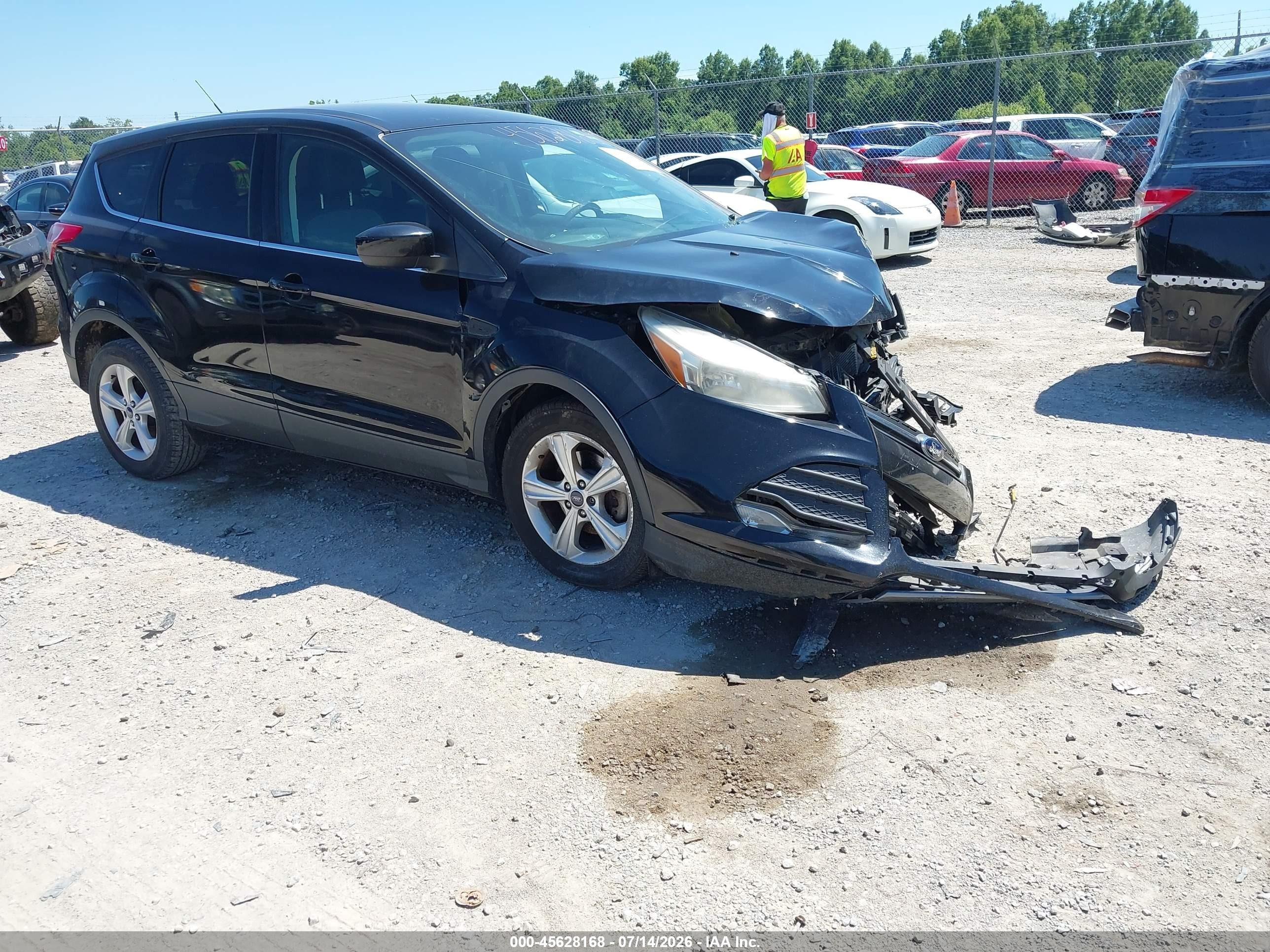2016 Ford Escape Se Black vin: 1FMCU0G71GUB51142