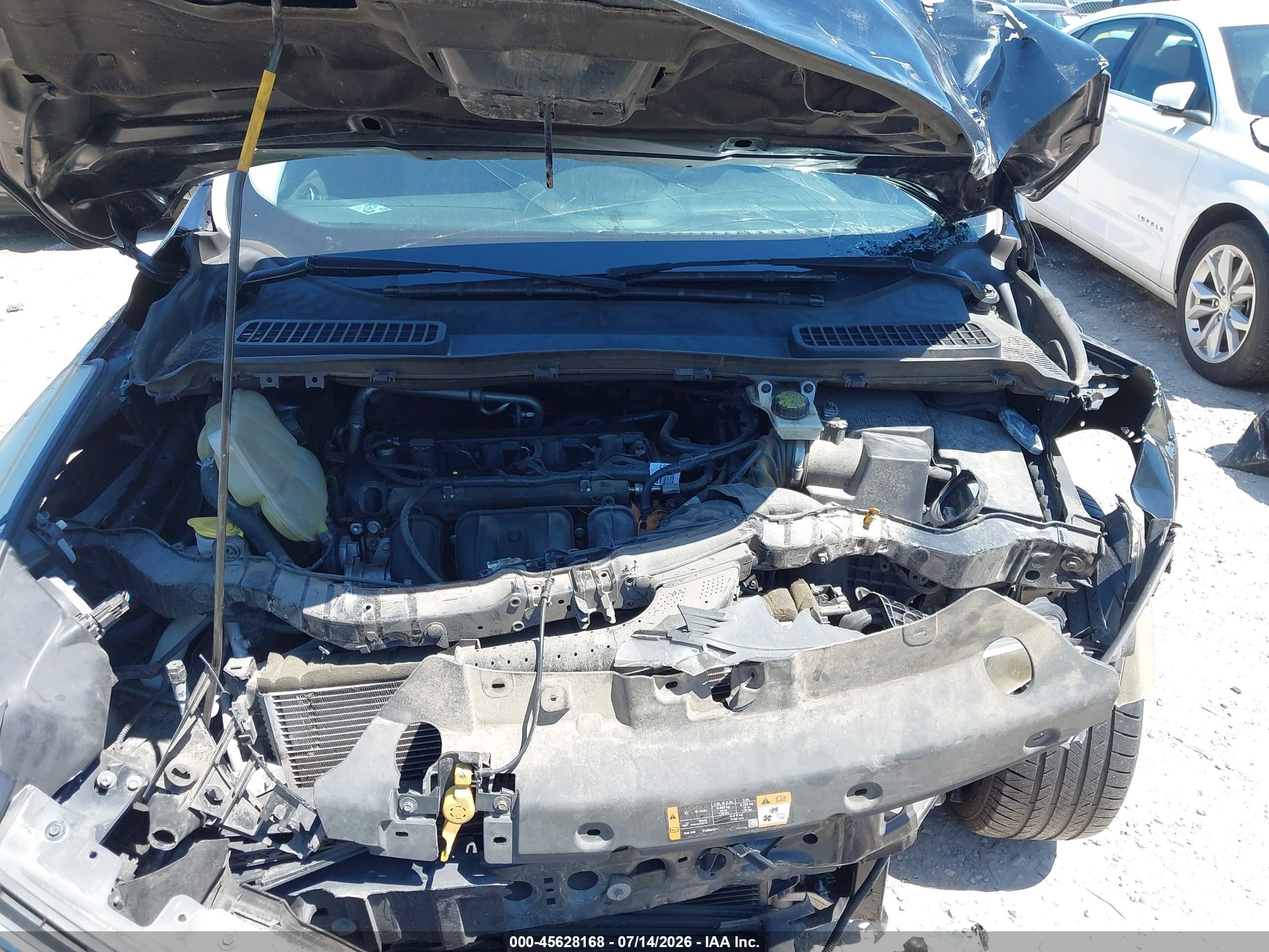 2016 Ford Escape Se Black vin: 1FMCU0G71GUB51142