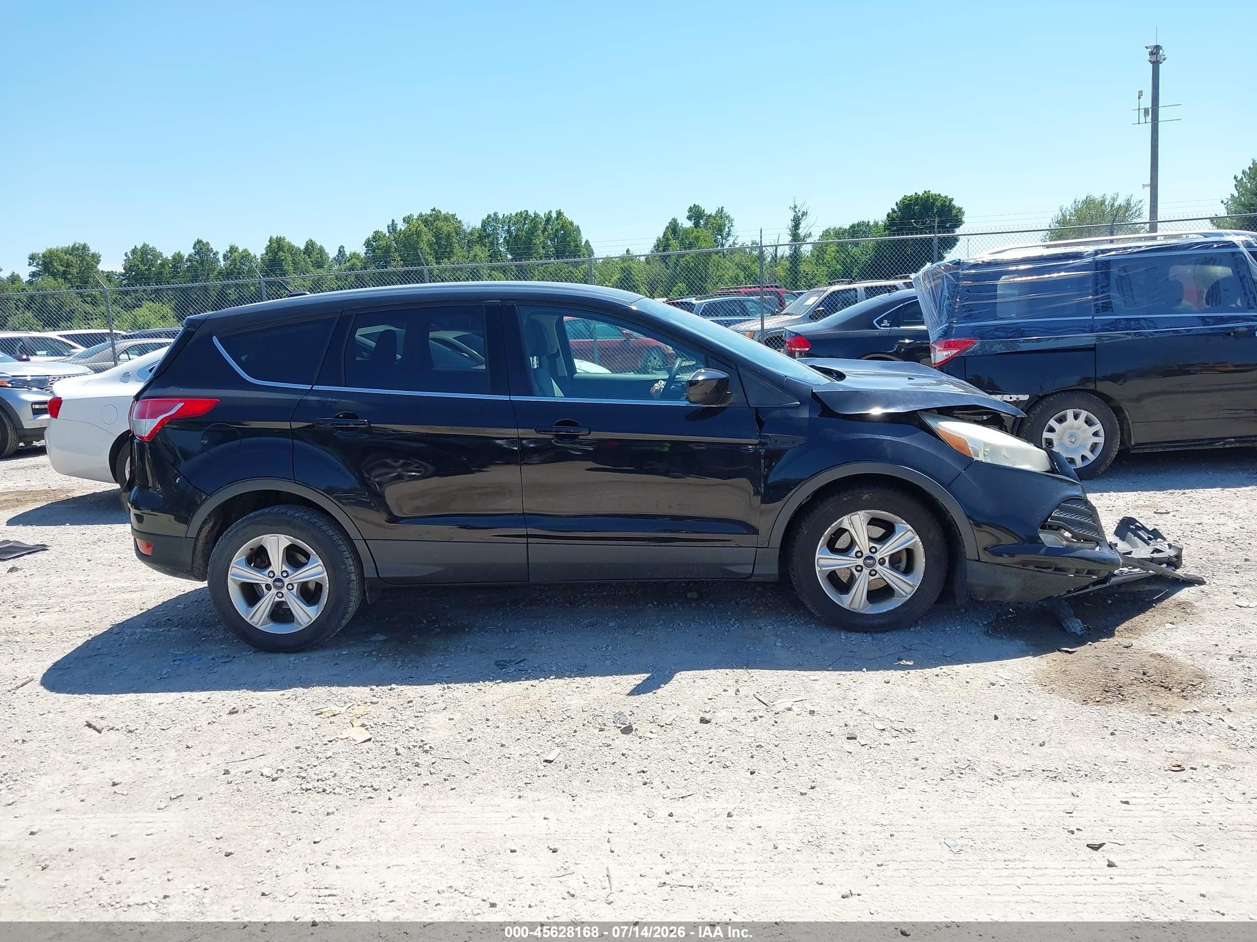 2016 Ford Escape Se Black vin: 1FMCU0G71GUB51142