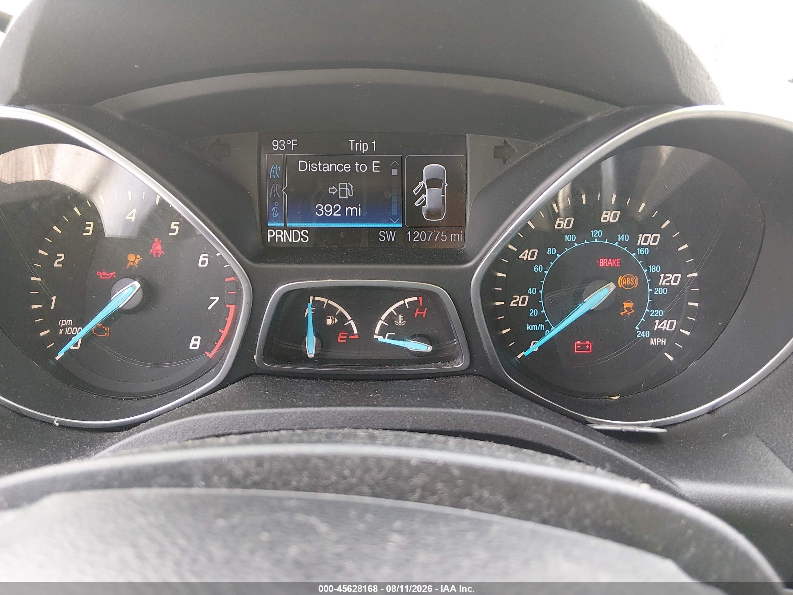 2016 Ford Escape Se Black vin: 1FMCU0G71GUB51142