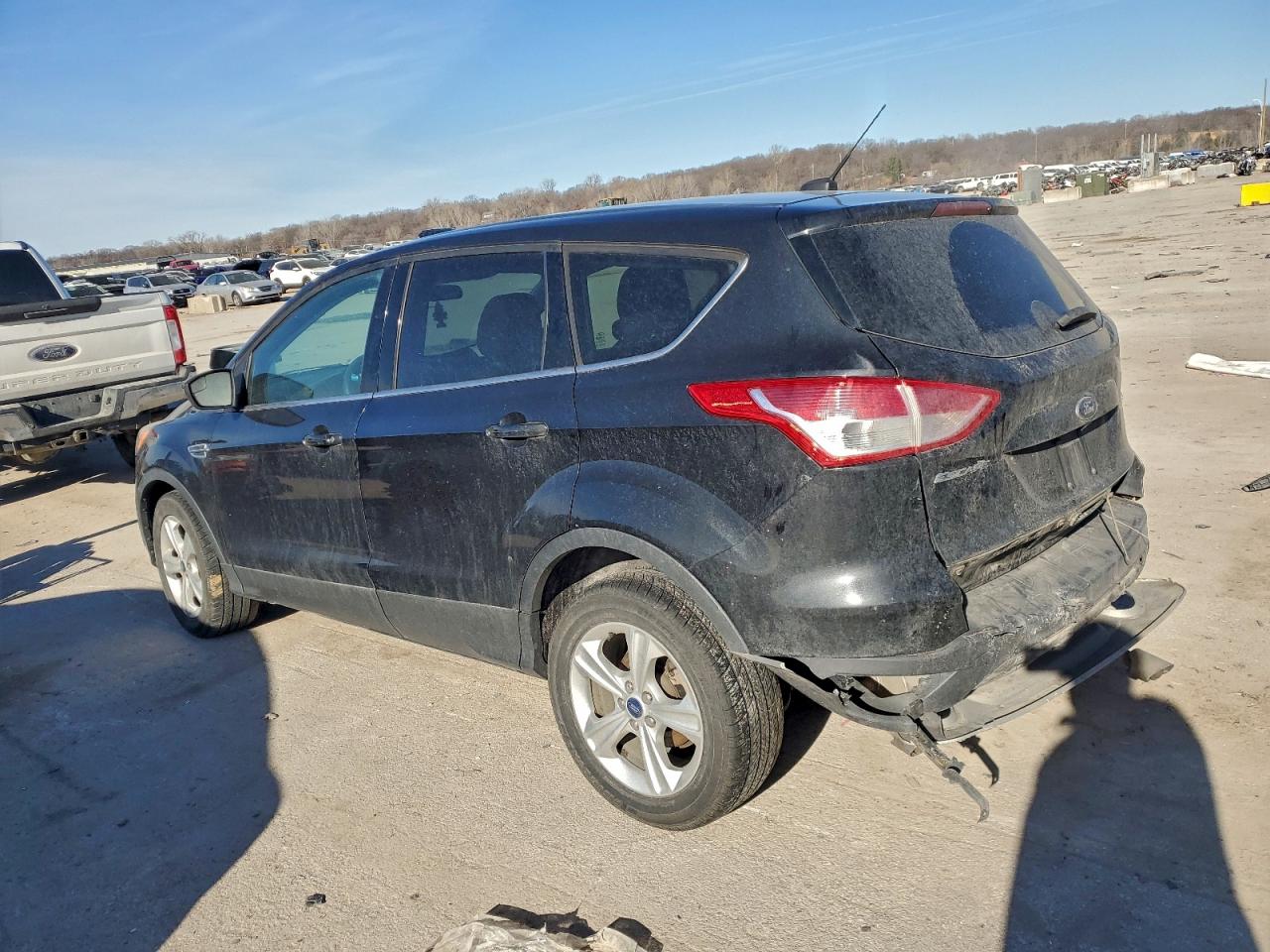 2015 Ford Escape Se Black vin: 1FMCU0G72FUA17318