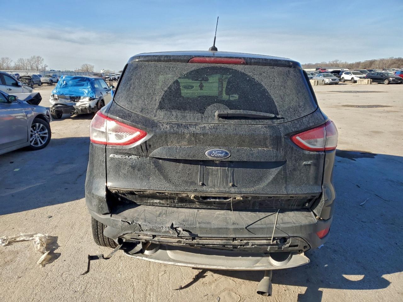 2015 Ford Escape Se Black vin: 1FMCU0G72FUA17318