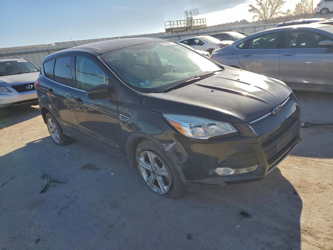 2015 Ford Escape Se Black vin: 1FMCU0G72FUA17318
