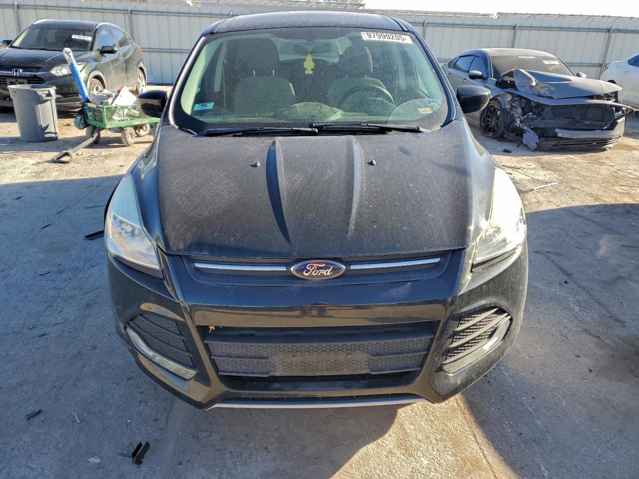 2015 Ford Escape Se Black vin: 1FMCU0G72FUA17318