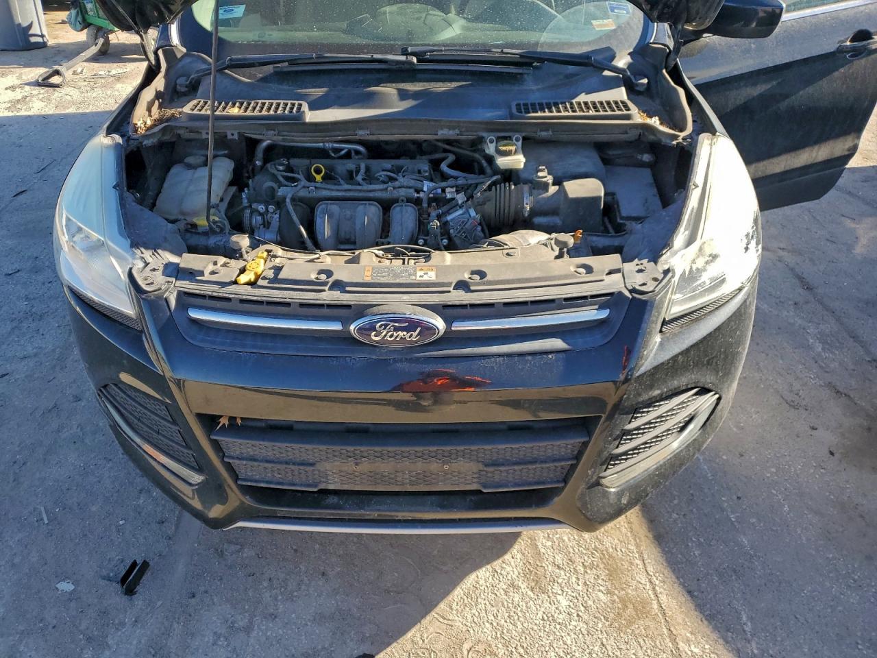 2015 Ford Escape Se Black vin: 1FMCU0G72FUA17318