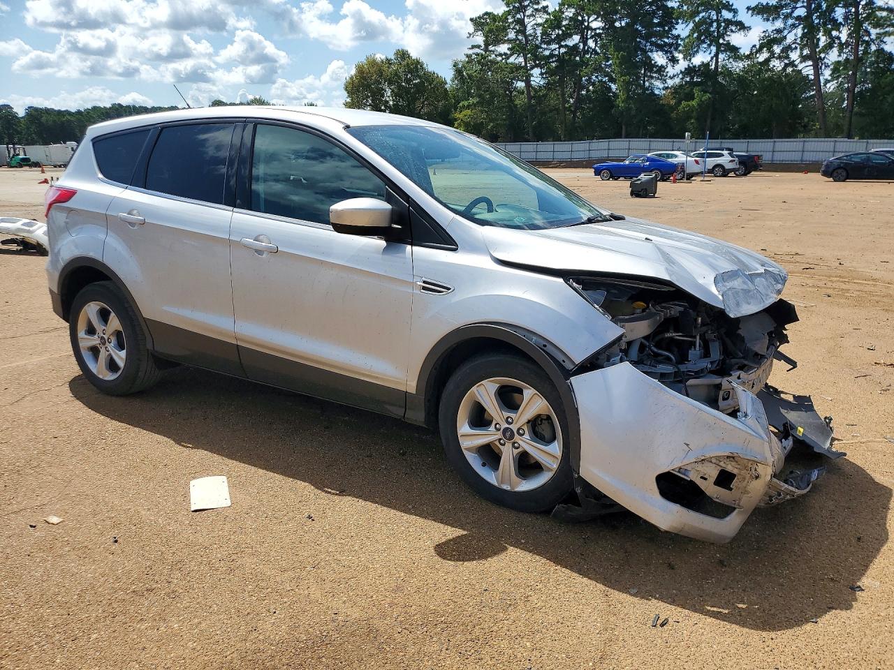 2015 Ford Escape Se Silver vin: 1FMCU0G72FUA35723