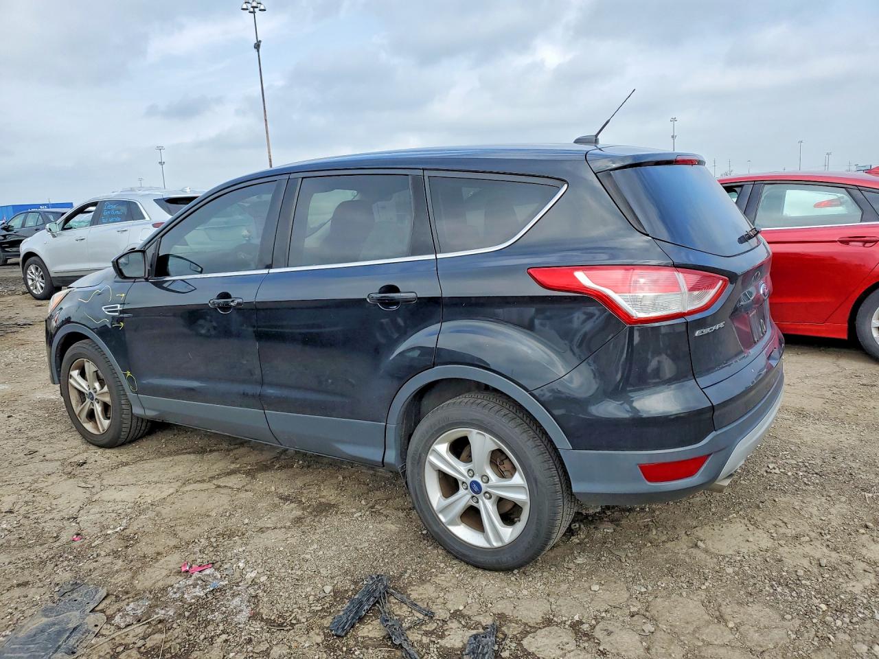 2015 Ford Escape Se Black vin: 1FMCU0G72FUA75512
