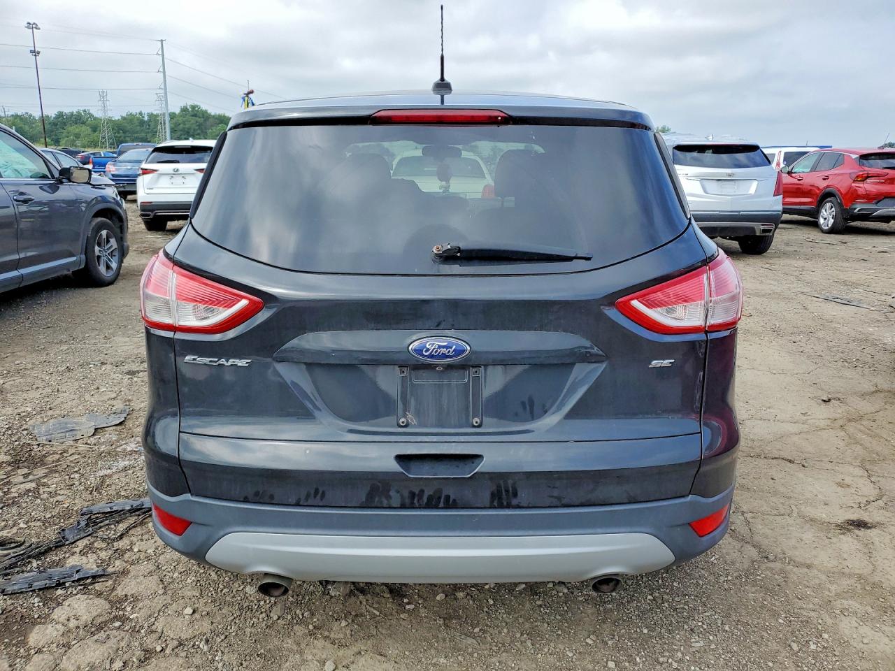 2015 Ford Escape Se Black vin: 1FMCU0G72FUA75512