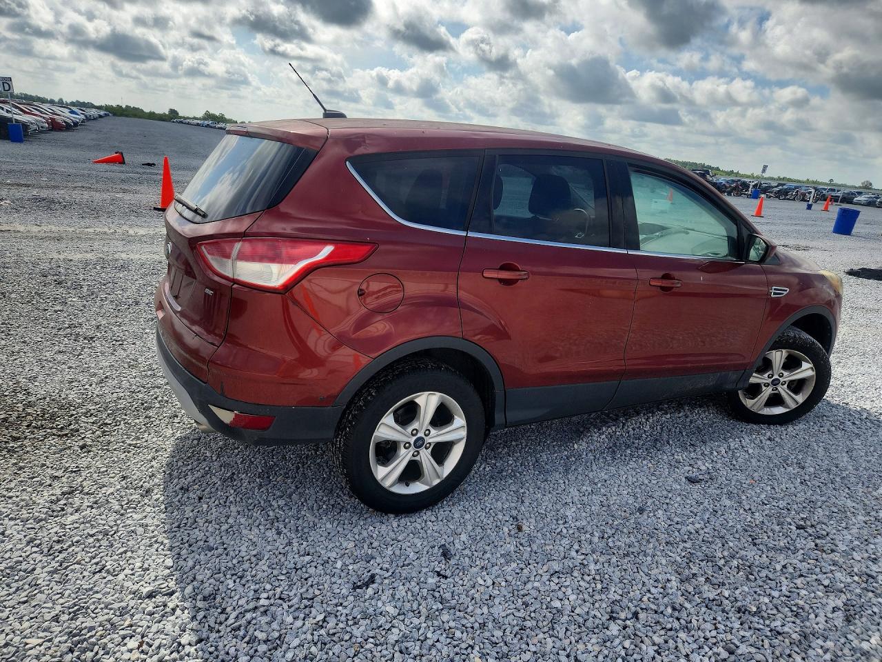2015 Ford Escape Se Maroon vin: 1FMCU0G72FUB88523
