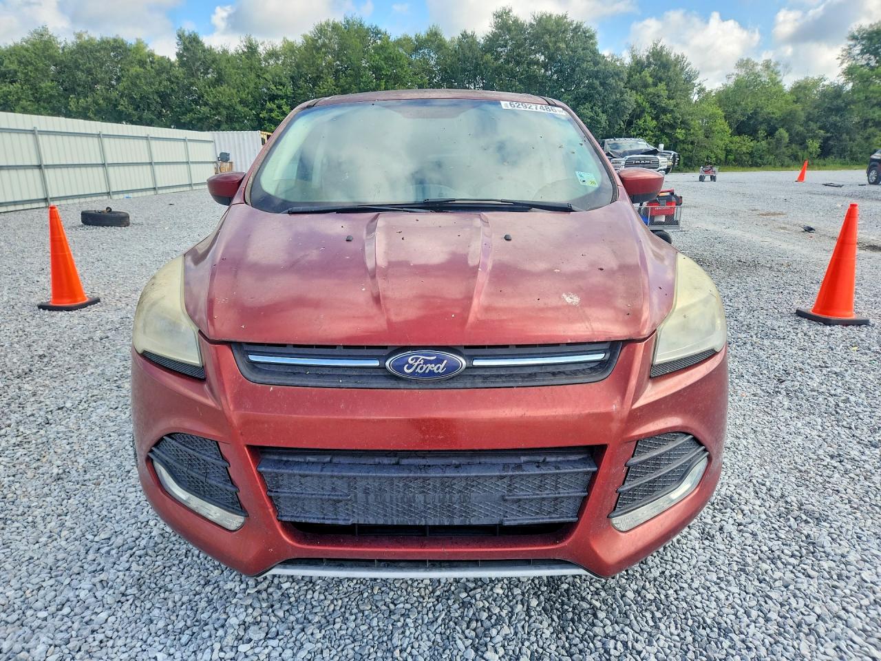 2015 Ford Escape Se Maroon vin: 1FMCU0G72FUB88523