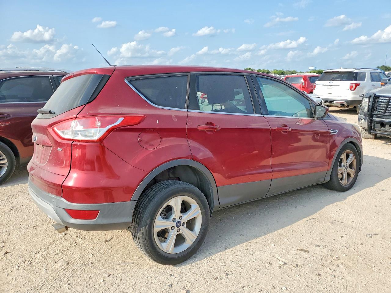 2015 Ford Escape Se Red vin: 1FMCU0G72FUC04137