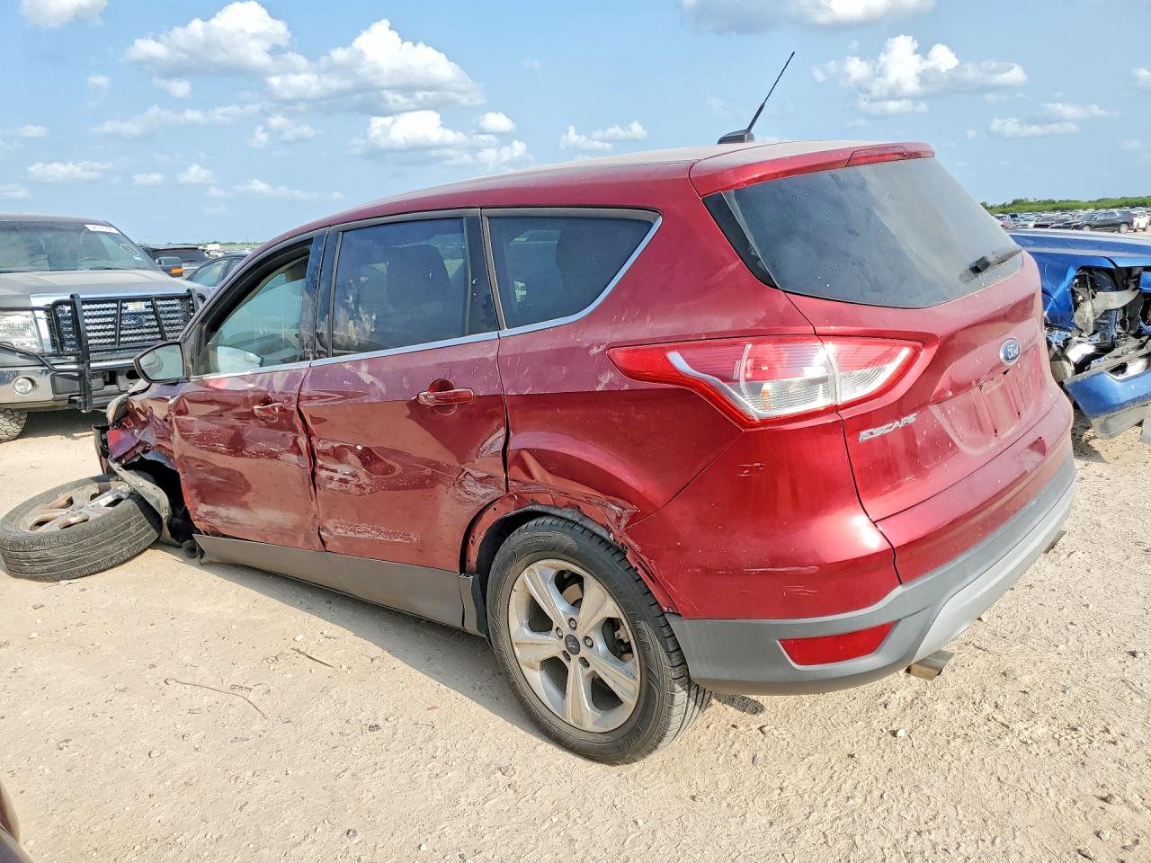 2015 Ford Escape Se Red vin: 1FMCU0G72FUC04137