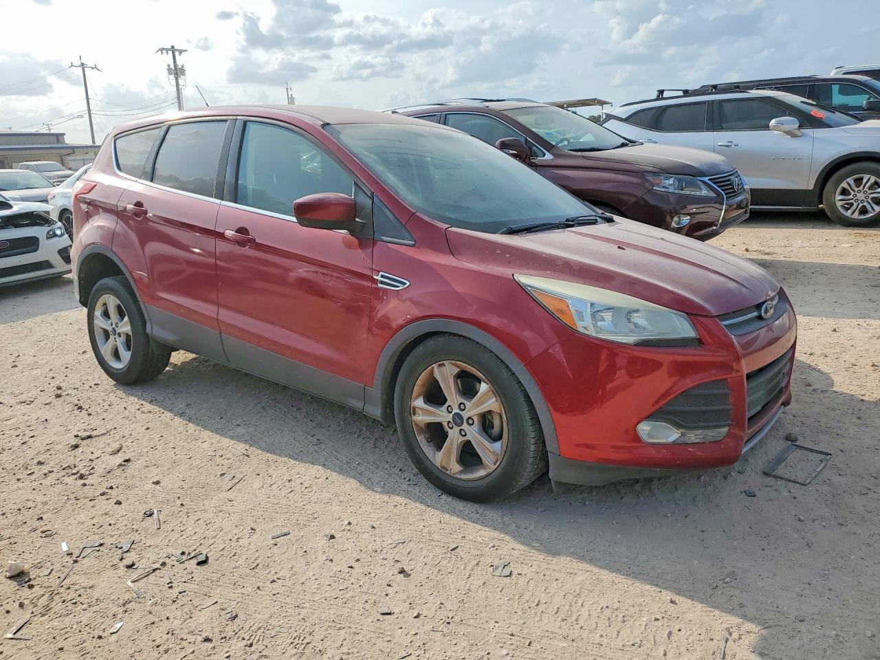 2015 Ford Escape Se Red vin: 1FMCU0G72FUC04137