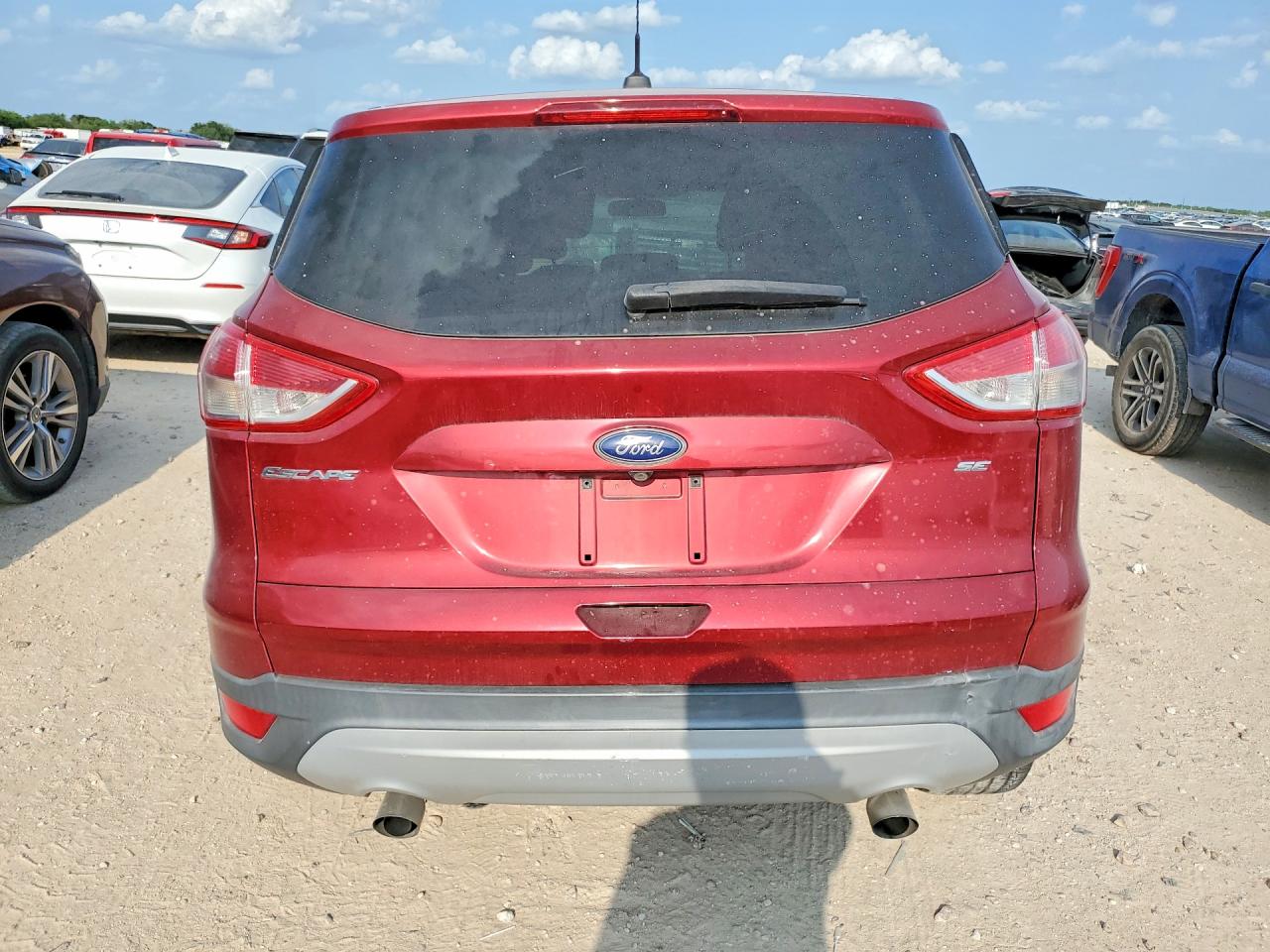 2015 Ford Escape Se Red vin: 1FMCU0G72FUC04137