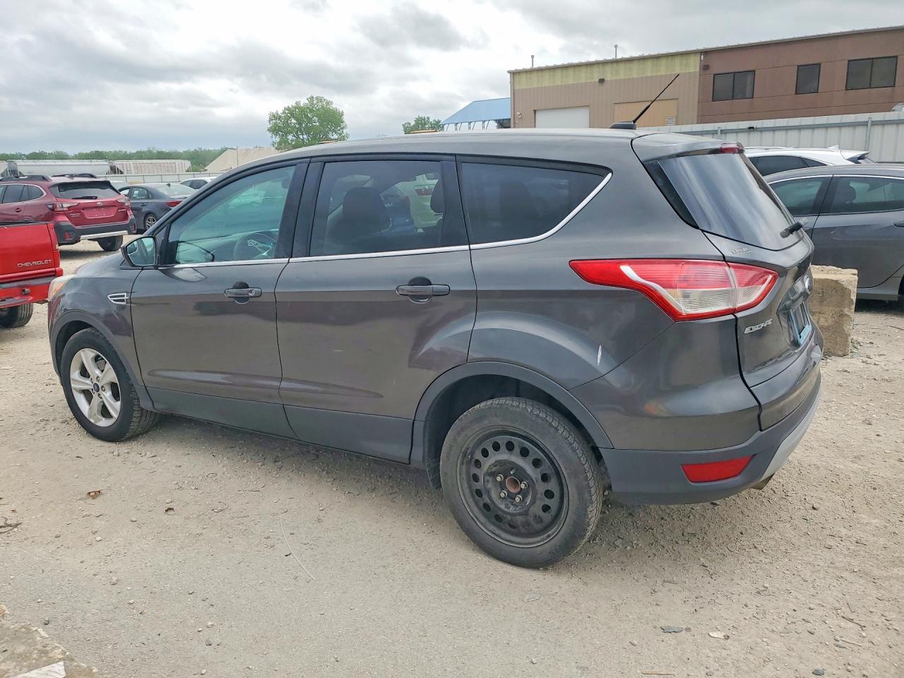 2015 Ford Escape Se Gray vin: 1FMCU0G72FUC39356
