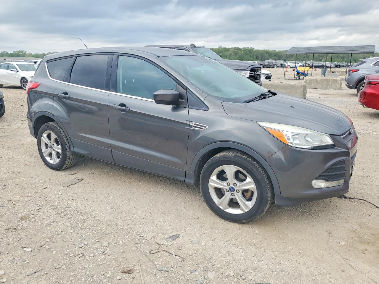 2015 Ford Escape Se Gray vin: 1FMCU0G72FUC39356