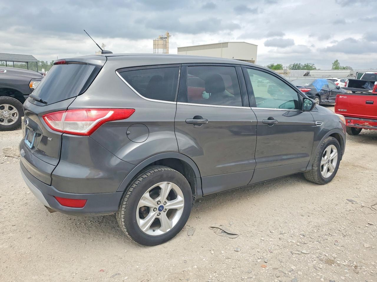 2015 Ford Escape Se Gray vin: 1FMCU0G72FUC39356
