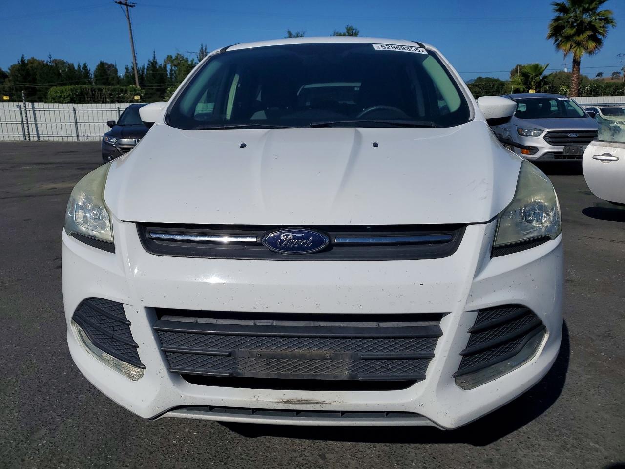 2016 Ford Escape Se White vin: 1FMCU0G72GUC80765