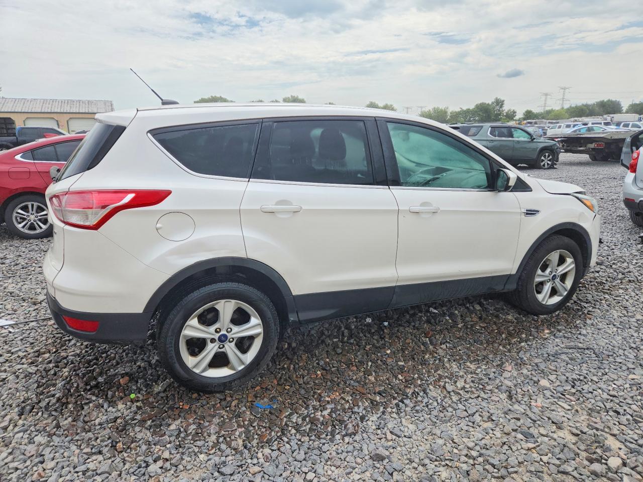 2016 Ford Escape Se White vin: 1FMCU0G72GUC86520