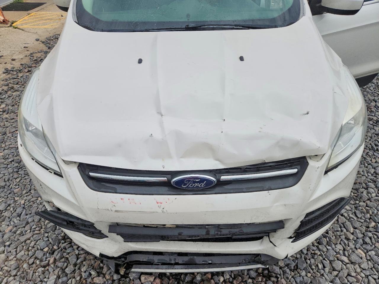 2016 Ford Escape Se White vin: 1FMCU0G72GUC86520