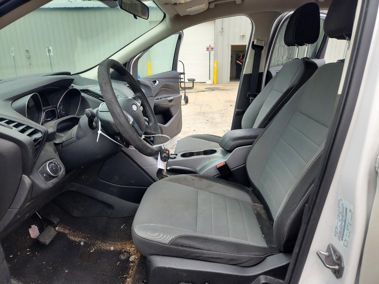 2016 Ford Escape Se White vin: 1FMCU0G72GUC86520