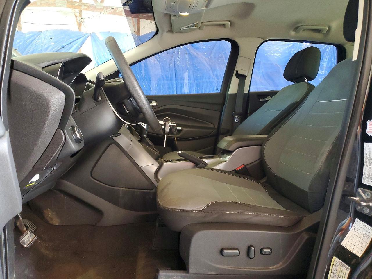 2015 Ford Escape Se Черный vin: 1FMCU0G73FUA11849
