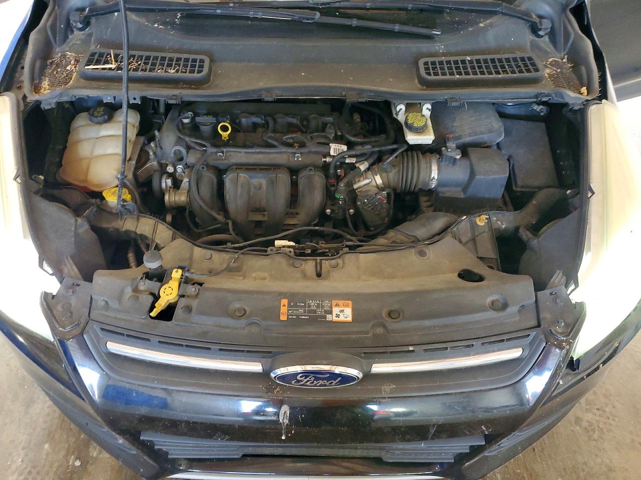 2015 Ford Escape Se Черный vin: 1FMCU0G73FUA11849