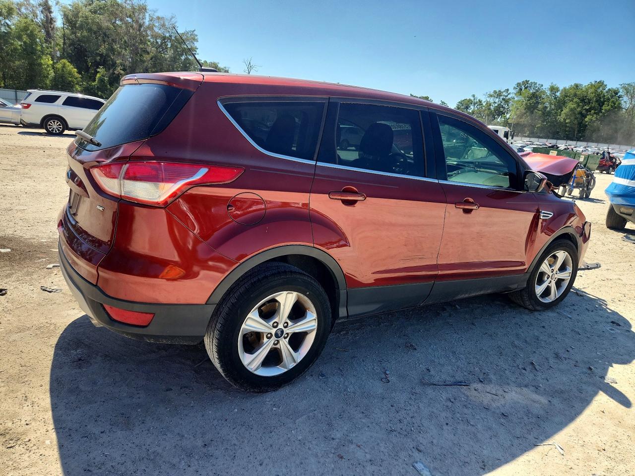 2015 Ford Escape Se Red vin: 1FMCU0G73FUA49193