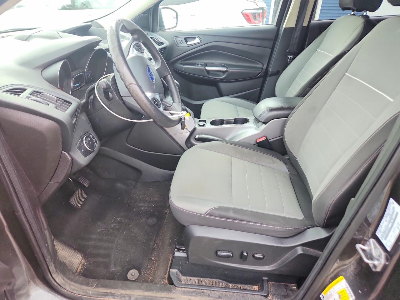 2015 Ford Escape Se Gray vin: 1FMCU0G73FUB69205