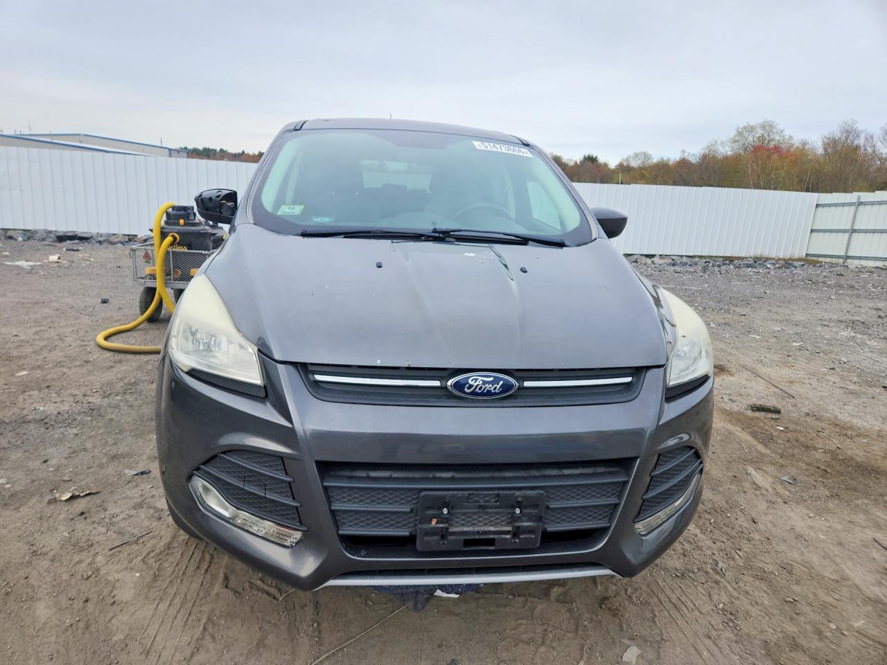 2015 Ford Escape Se Gray vin: 1FMCU0G73FUB69205